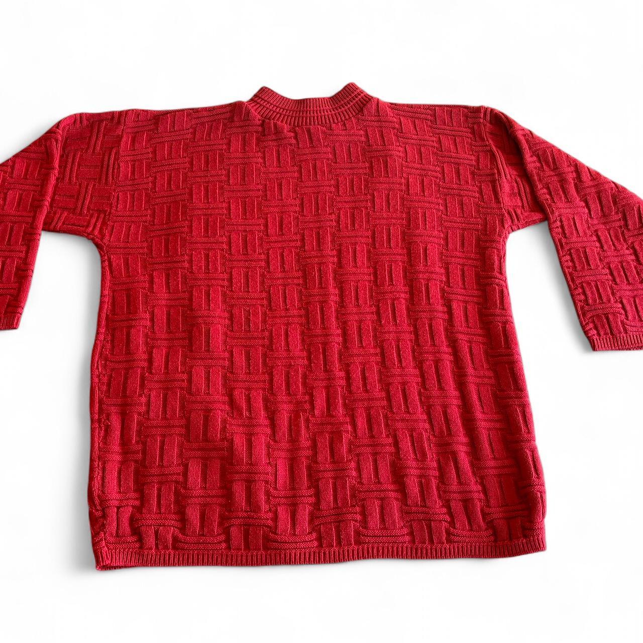 Basic Editions Men's Sweater - Red - L – Basic Ed… - image 1