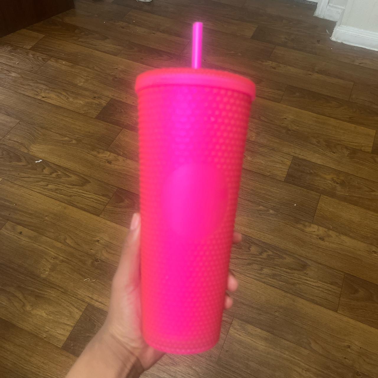 Hot Pink Studded Tumbler – Trixie Motel Gift Shop