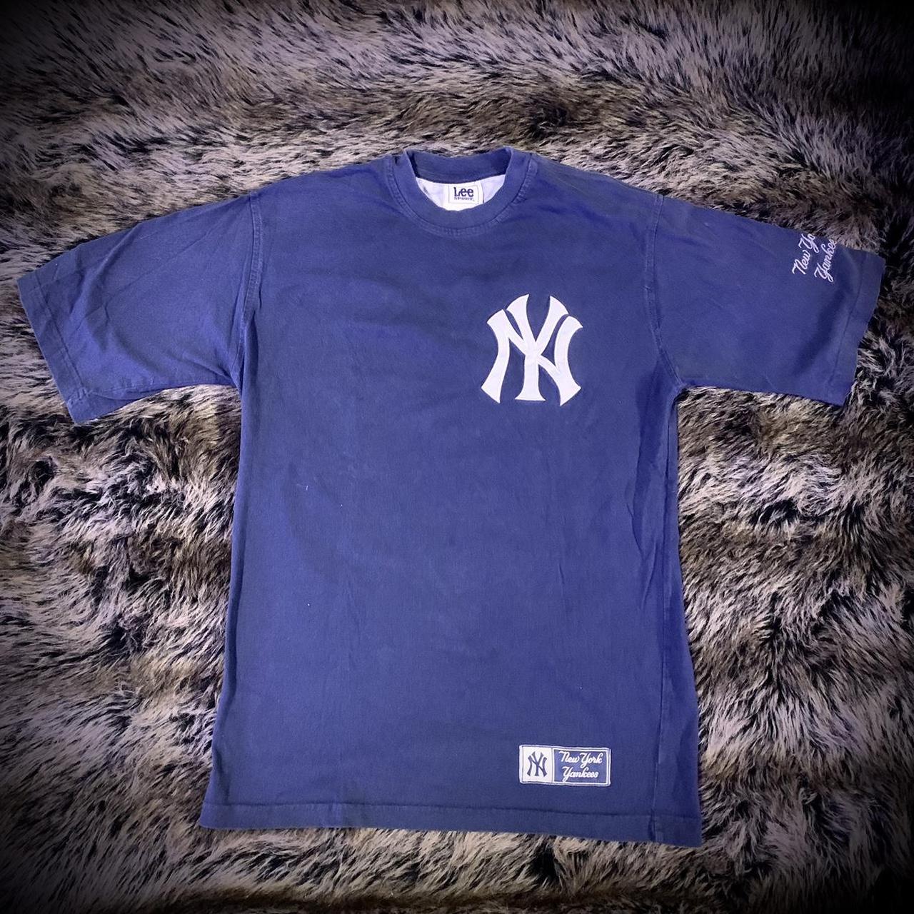 Vintage Lee sport nutmeg t shirt NY Yankees in a - Depop