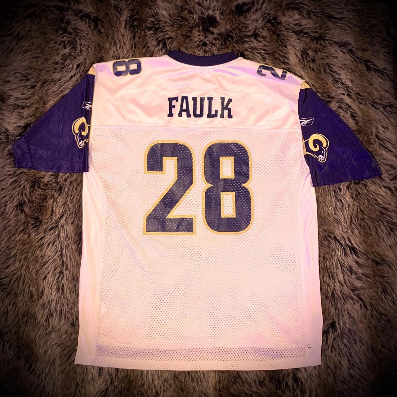 Reebok St. Louis Rams Marshall Faulk On Field - Depop