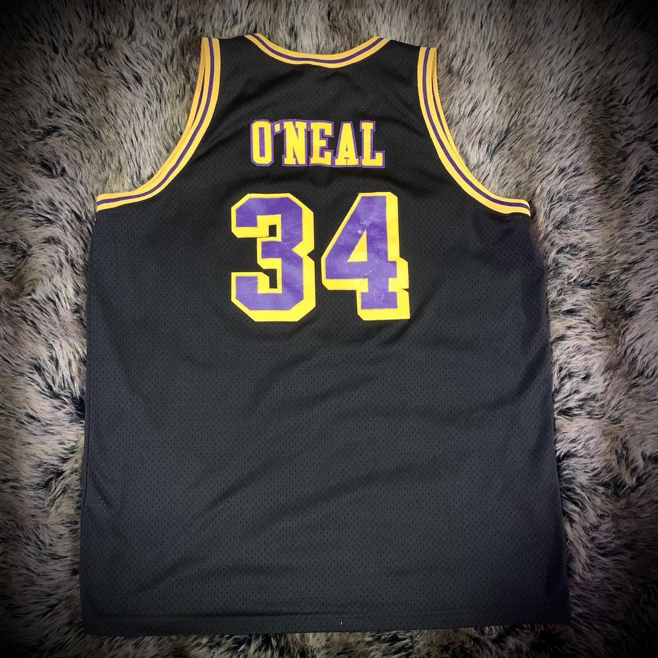 Vintage Shaquille O'Neal Los Angeles Lakers Jersey - Depop