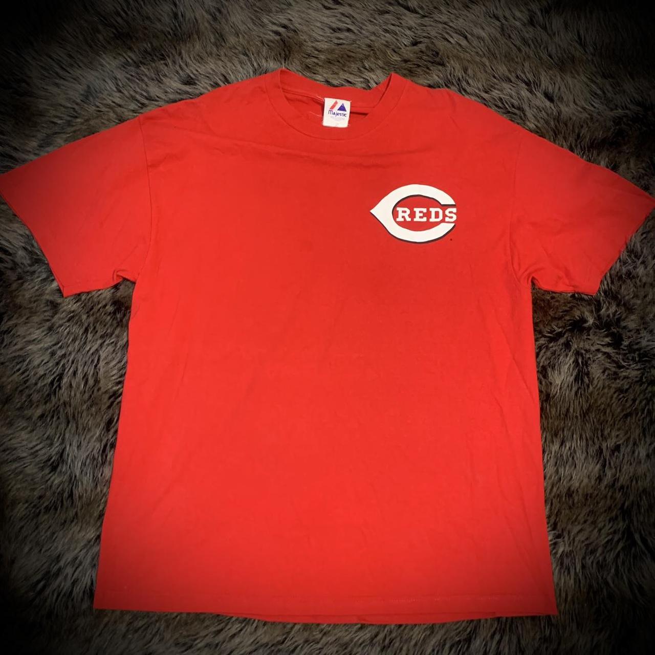 Majestic, Shirts, Majestic Vintage Austin Kearns 28 Cincinnati Reds