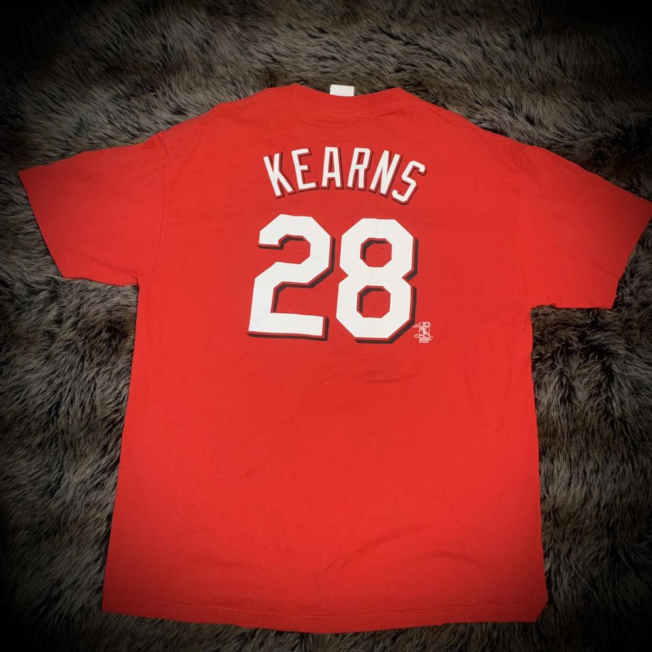 Majestic, Shirts, Majestic Vintage Austin Kearns 28 Cincinnati Reds