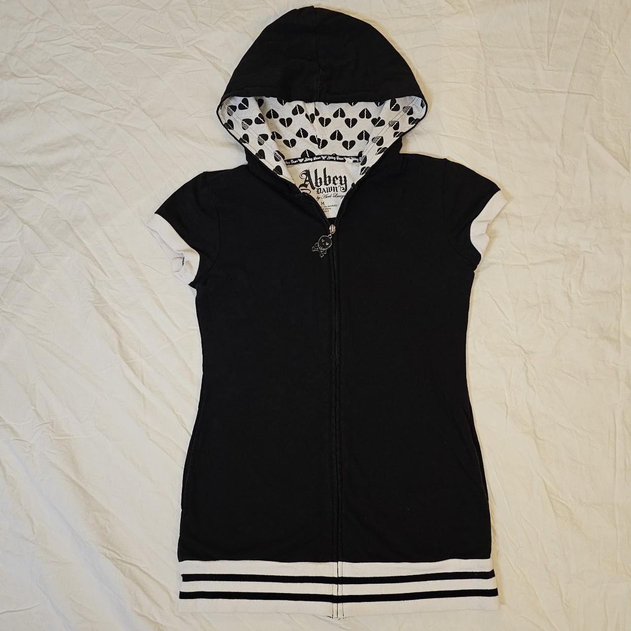 Abbey Dawn vest zip up hoodie Avril Lavigne clothing... - Depop