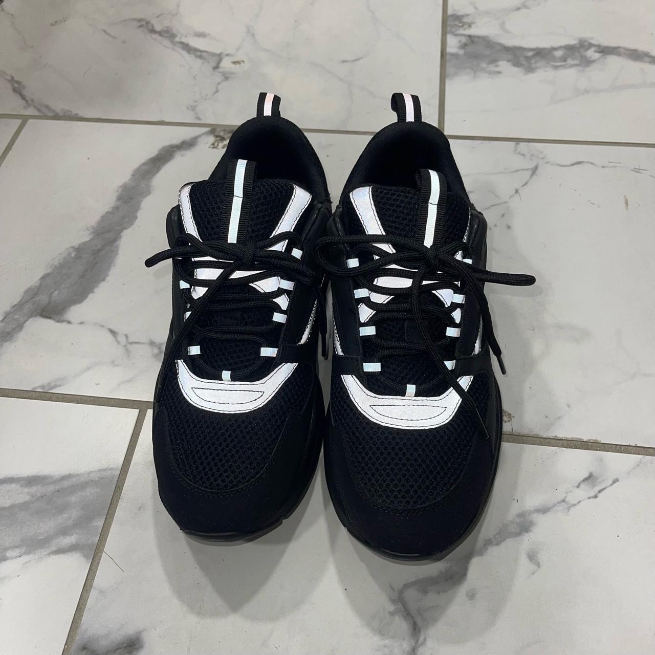 - Black Dior B22s - Size 42 (Size 9) - Worn 3x - No... - Depop