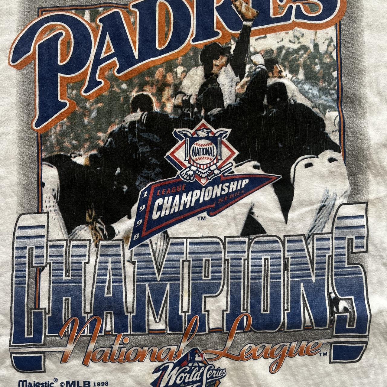 Vintage 1998 San Diego Padres National League Champions 