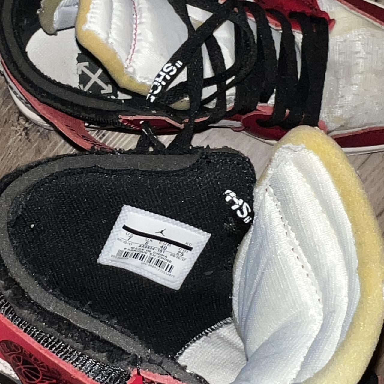 retro 1 off white red