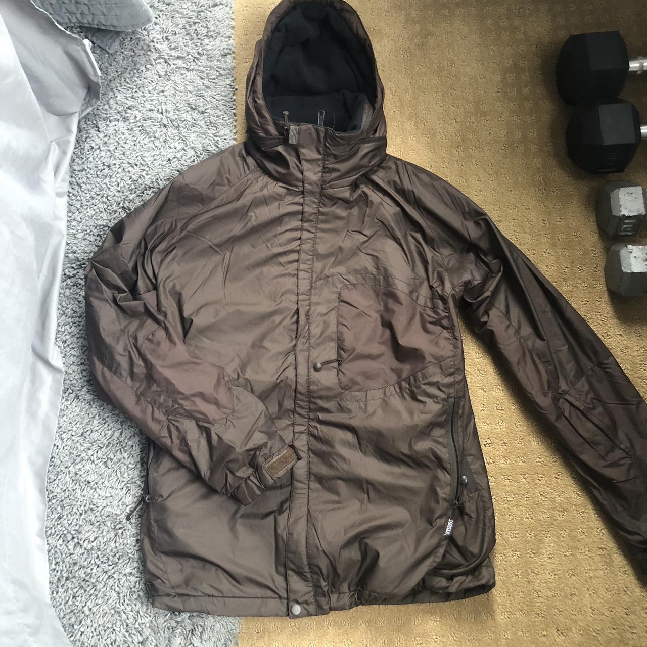 Stussy Insulated Rain Shell Armpit zippers are... Depop