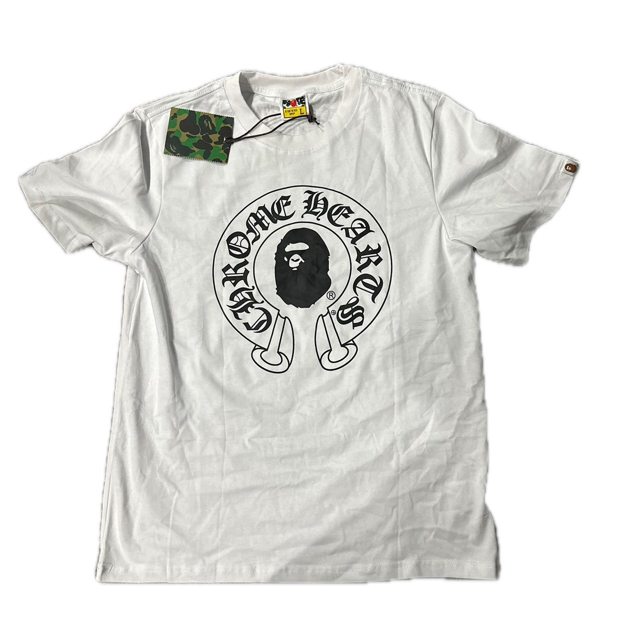 Bape x Chrome Hearts Tee Brand new Never... Depop