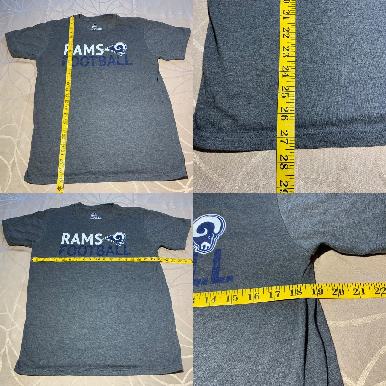 Los Angeles Rams Majestic T Shirt, Mens Size M Pre - Depop