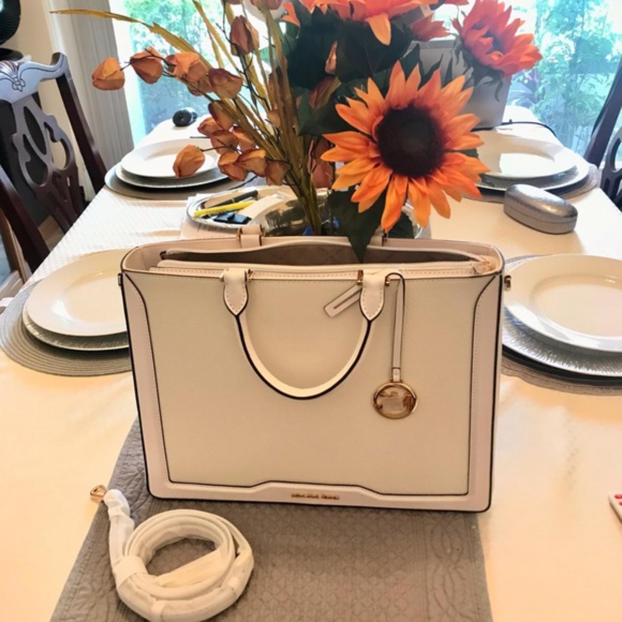 Michael kors deals ivory bag