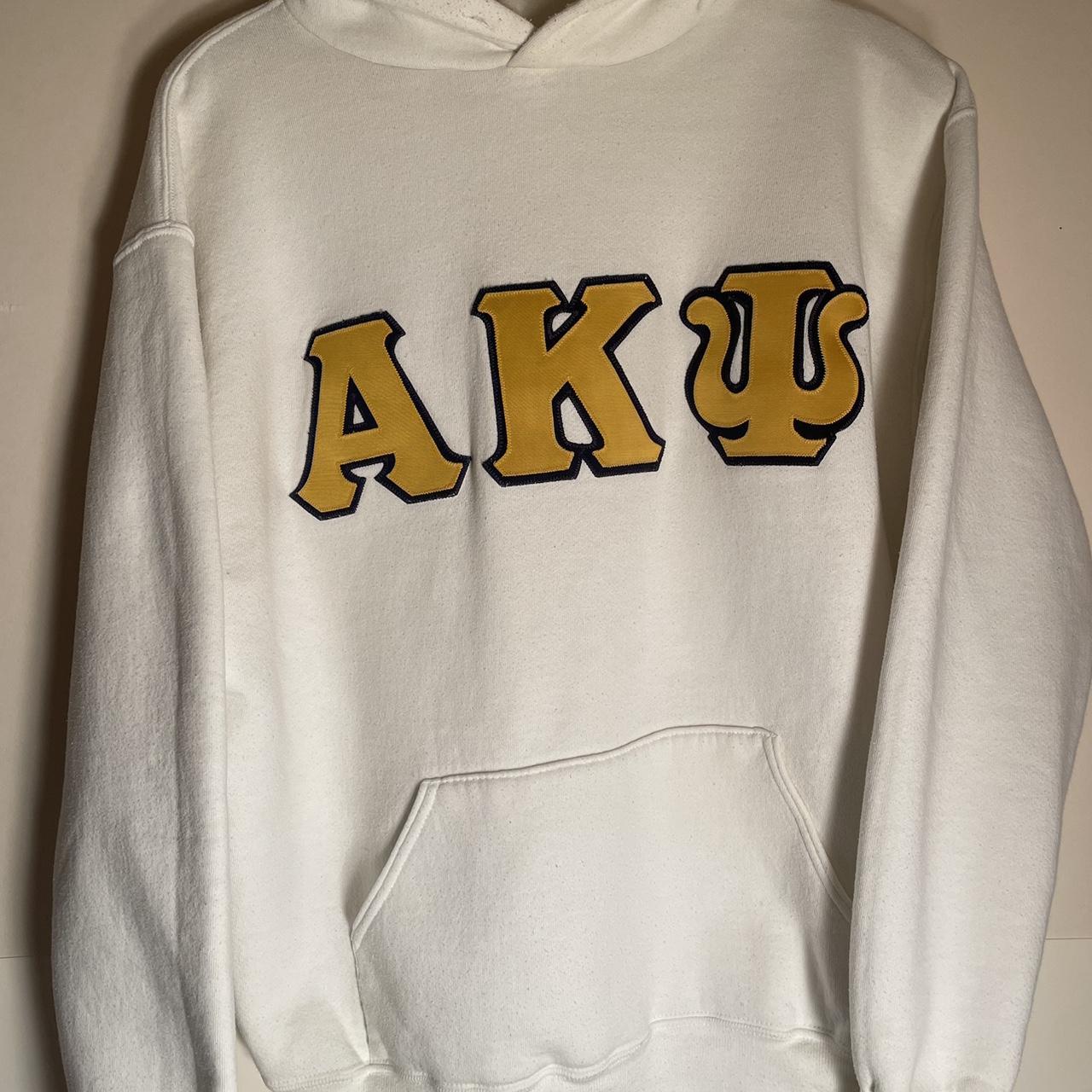 Vintage Alpha Kappa Psi AKPsi LARGE Hoodie 90s. Depop