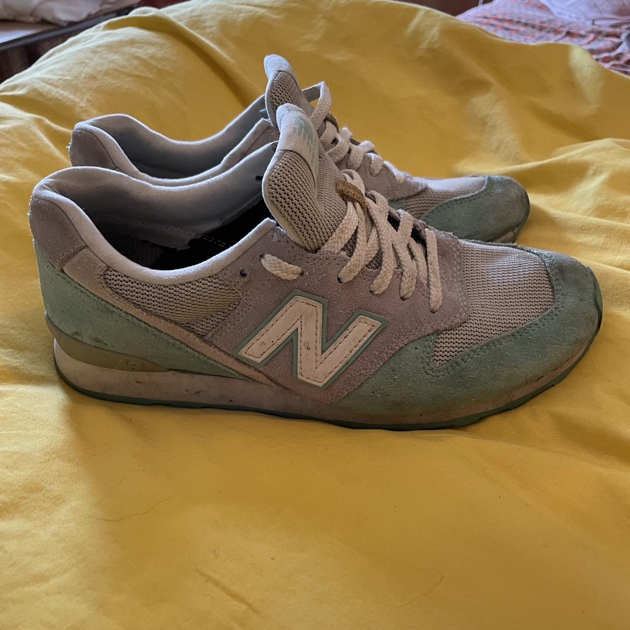 New Balance 996 trainers Turquoise / teal... - Depop