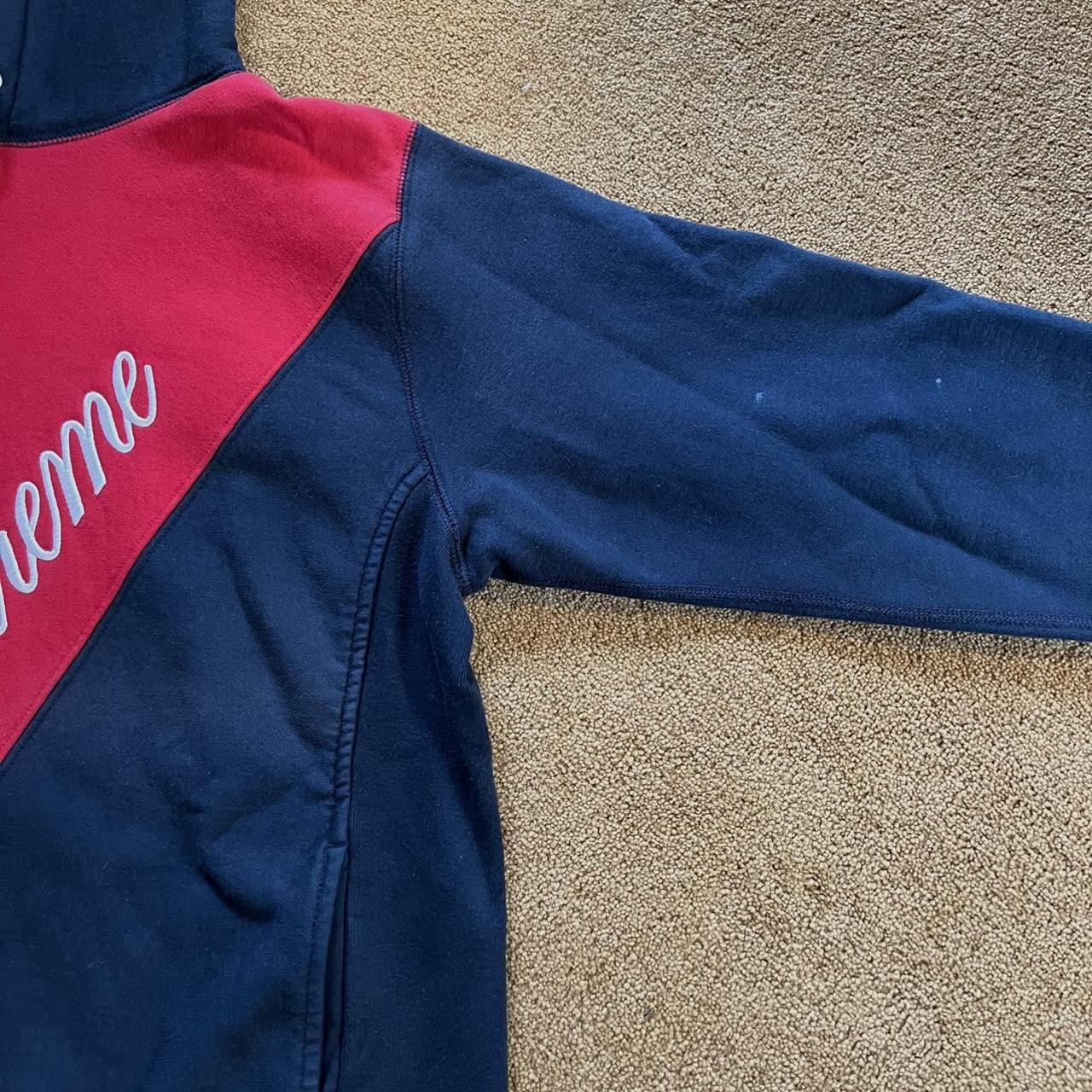 Supreme Sideline Hooded Sweatshirt Royal Spring/Summer 2018