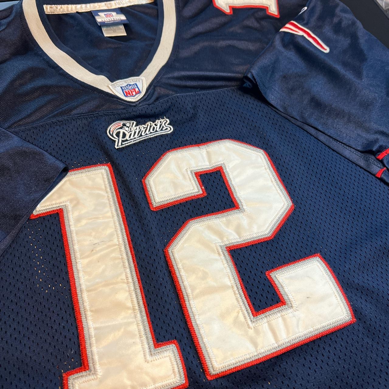 Reebok NFL Tom Brady Patriots jersey, size youth - Depop