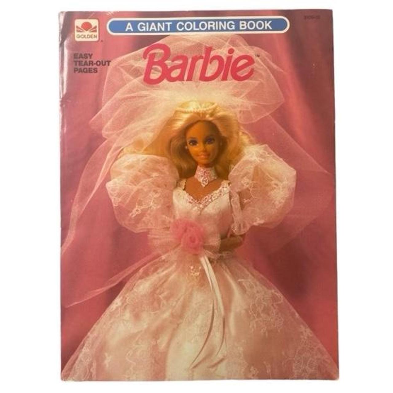 Vintage Barbie Coloring Book 8x11” #vintage - Depop
