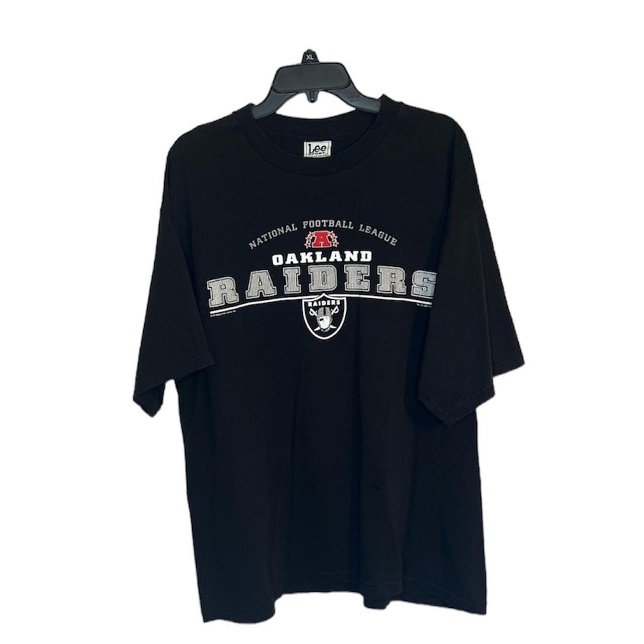 Vintage Y2K 2001 NFL Oakland Raiders Shirt BNWT - Depop