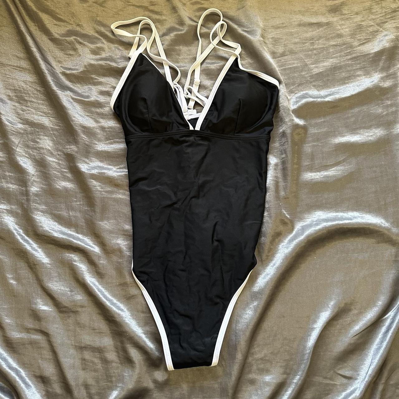 SHEIN Women's Swimsuit-one-piece | Depop