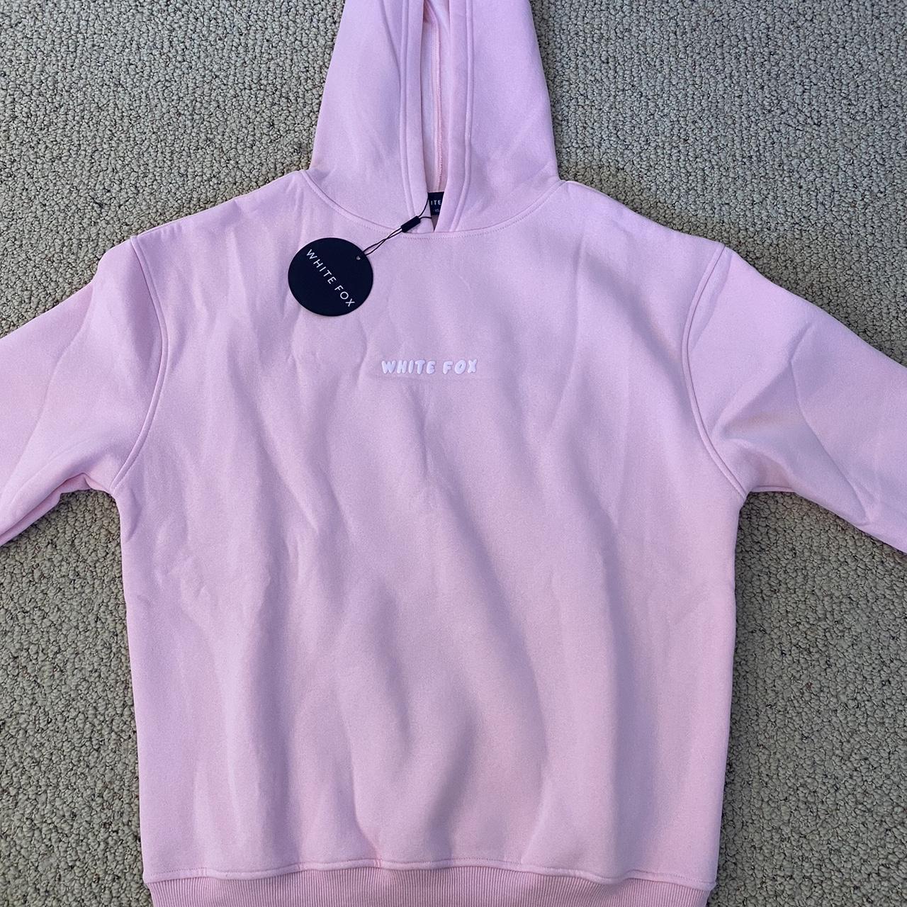 brand new white fox hoodie (with tags) oversized... Depop
