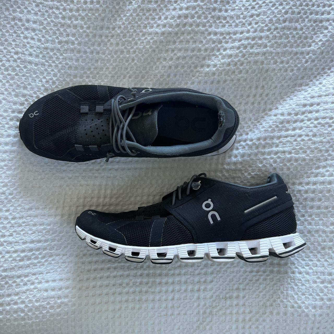 On Running Cloud shoes, black Near perfect, unused... - Depop