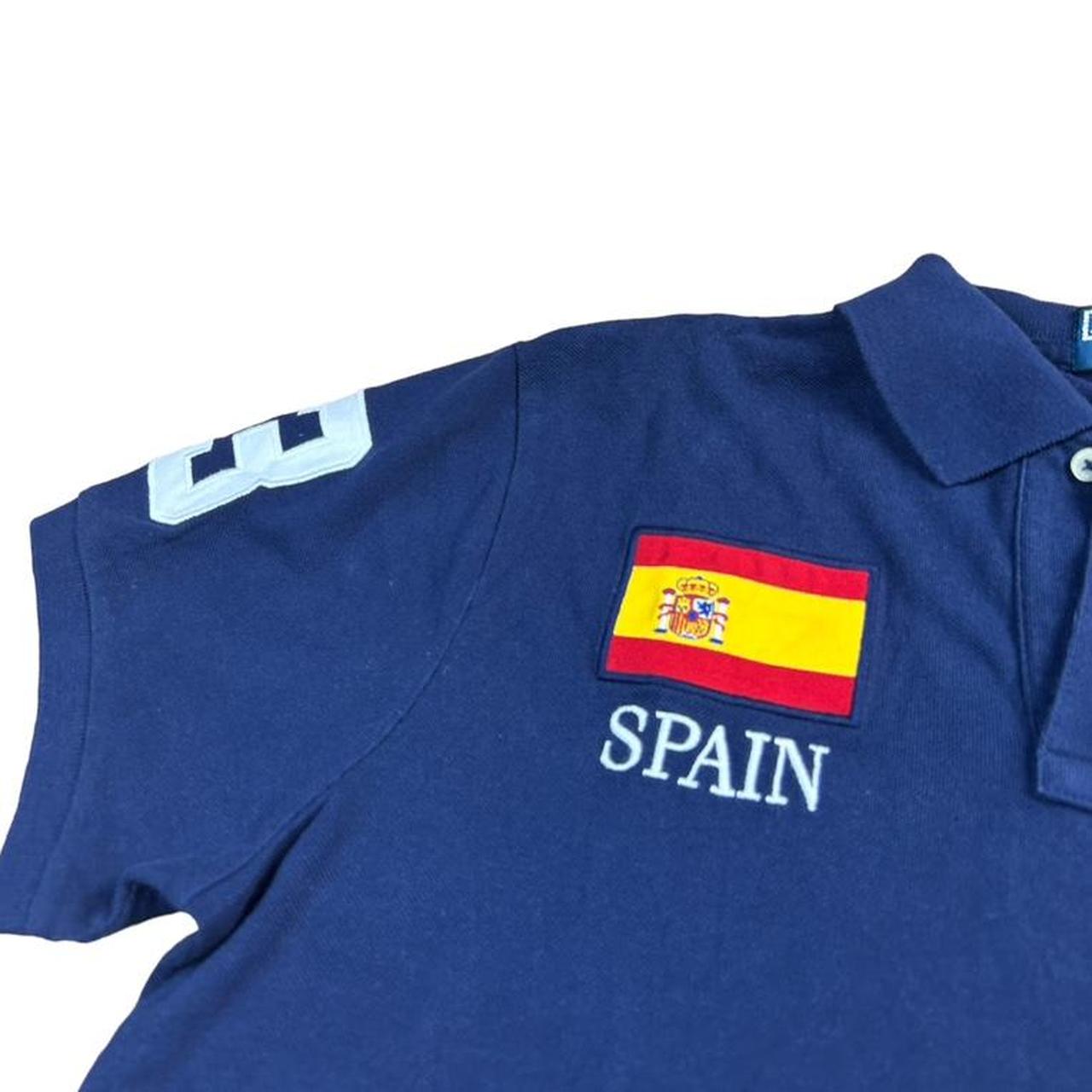 Polo Ralph Lauren ビッグポニー SPAIN チーフキーフ Ralph Lauren big pony 'chief Keef style' Spain polo | Depop