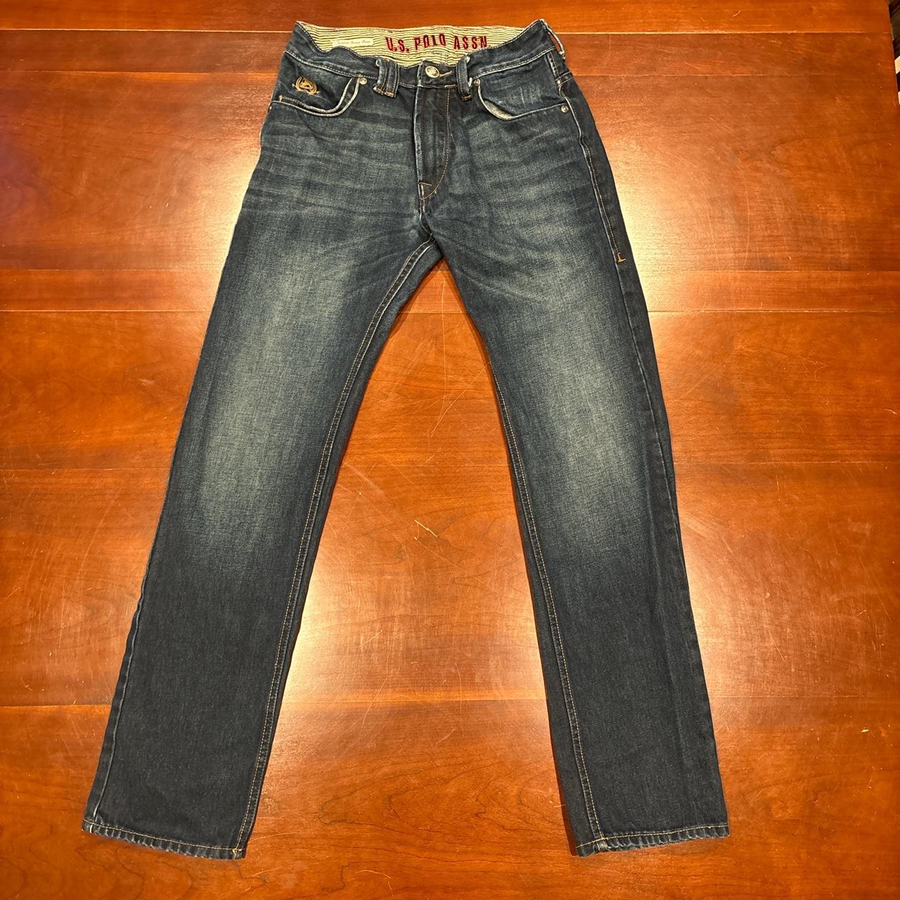 Blue u.s polo assn jeans! Size:... - Depop