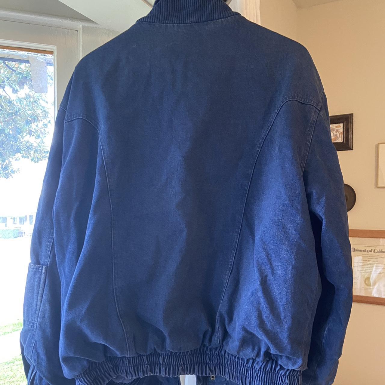 Women's Blue Jacket Depop