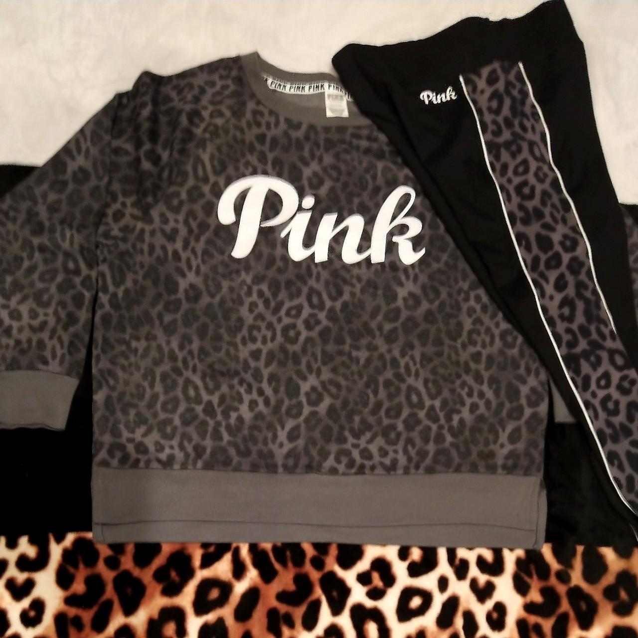 Victoria secret pink pullover SOLD outlet OUT crew legging SET