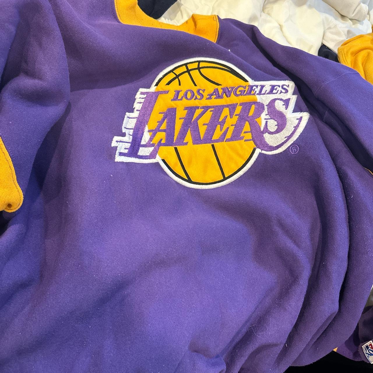 Los Angeles Lakers Crewneck Sweatshirt - Depop