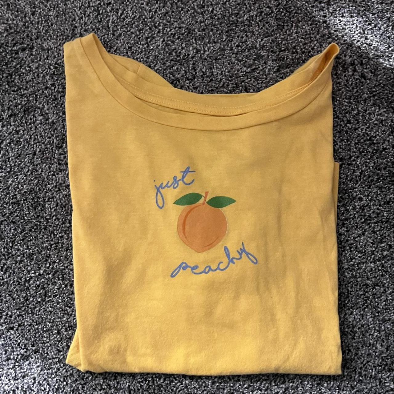 Pop Boutique Women's Yellow and Blue Shirt