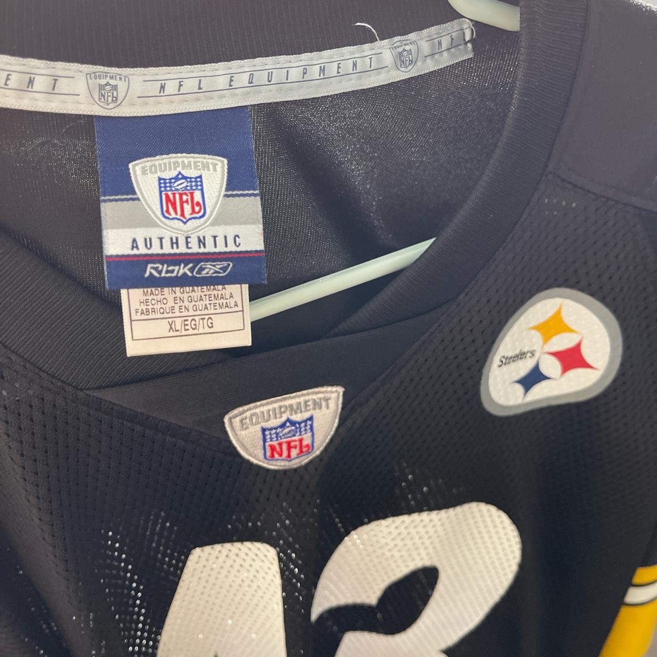 TROY POLAMALU Pittsburgh Steelers NFL Reebok Jersey - Depop