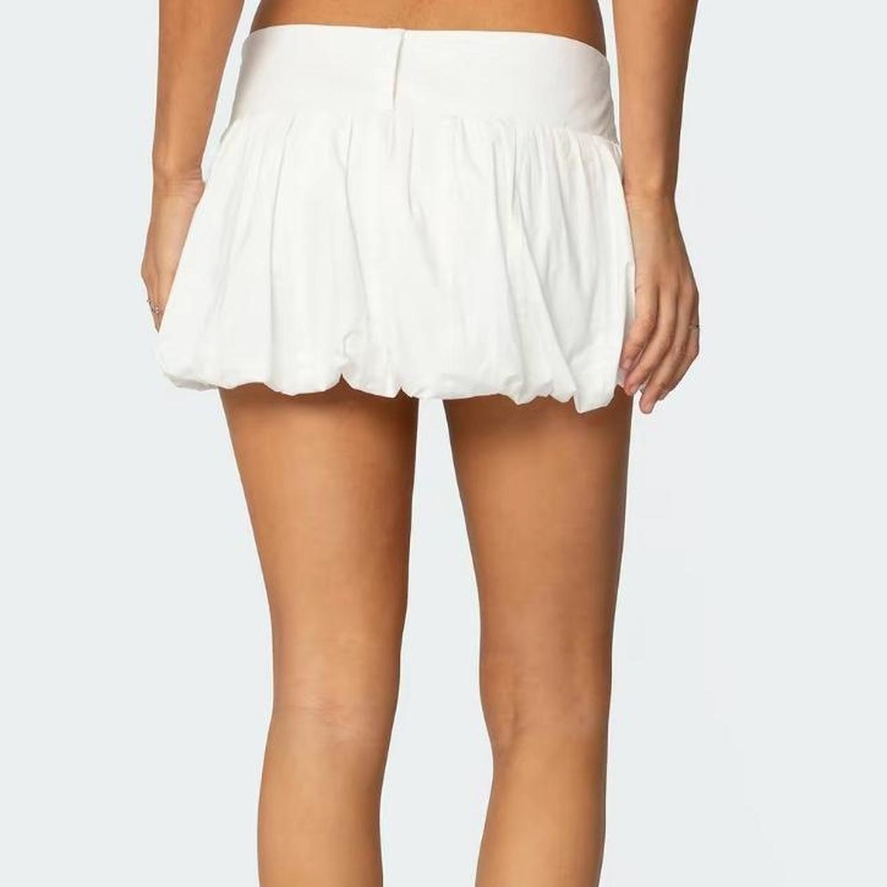 Edikted Women's Skirt - White - S – Edikted Emers… - image 3