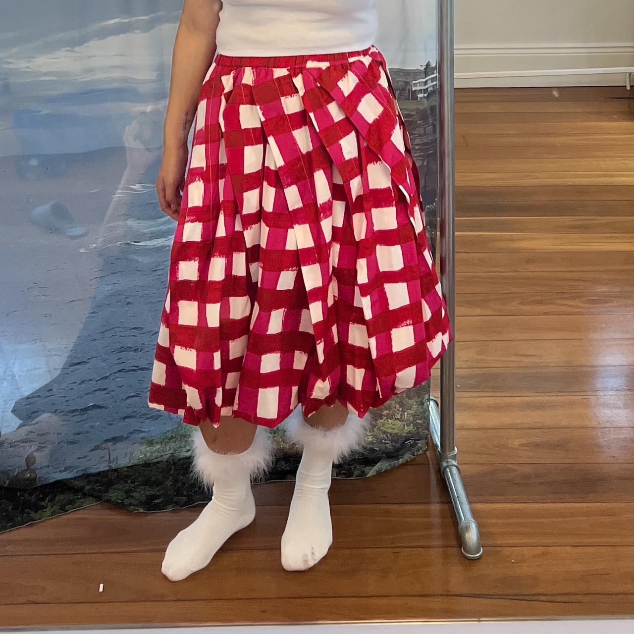 スカート MARNI Woman Skirt Red GOMA0709CSUTSG26 DIR63 MARNI | Red Women's Maxi Skirts | YOOX