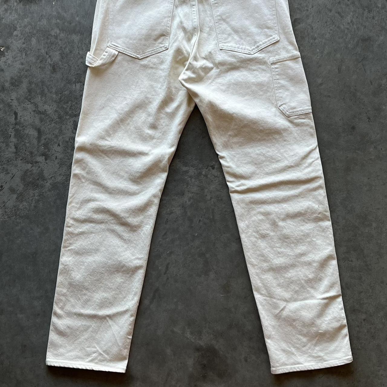 Gap Men's Cream Trousers Depop