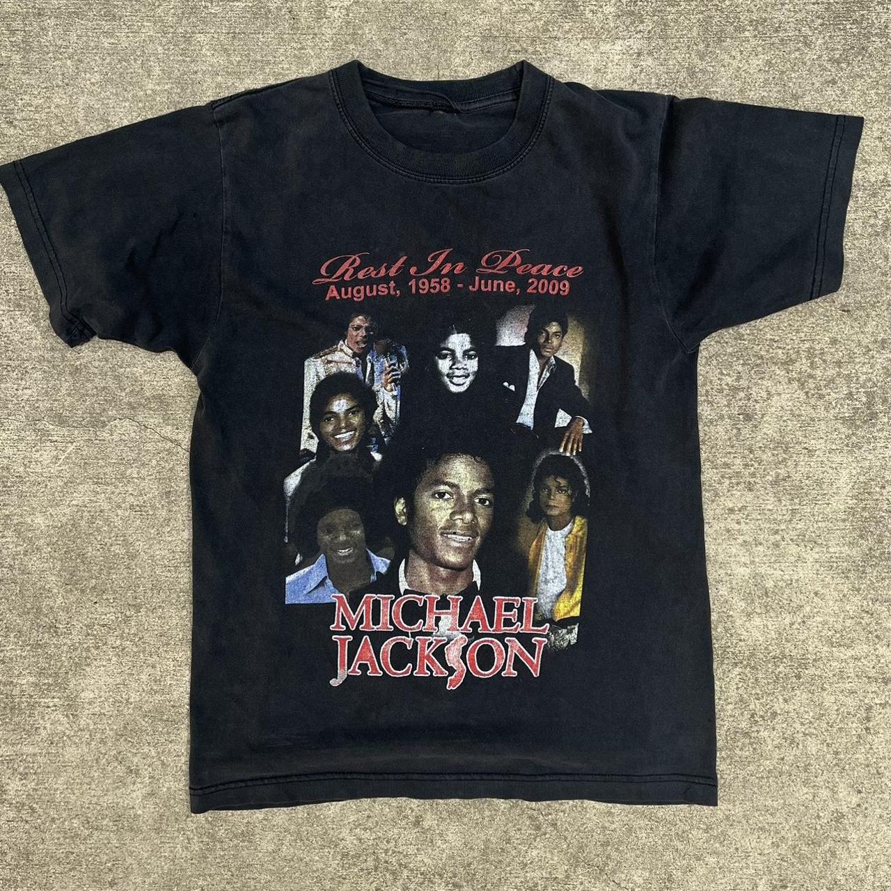 Michael Jackson Dangerous World Tour Tee Item is - Depop