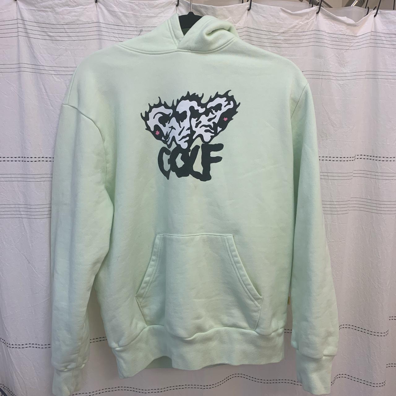 Pastel green golf wang hoodie, size medium, brand... - Depop