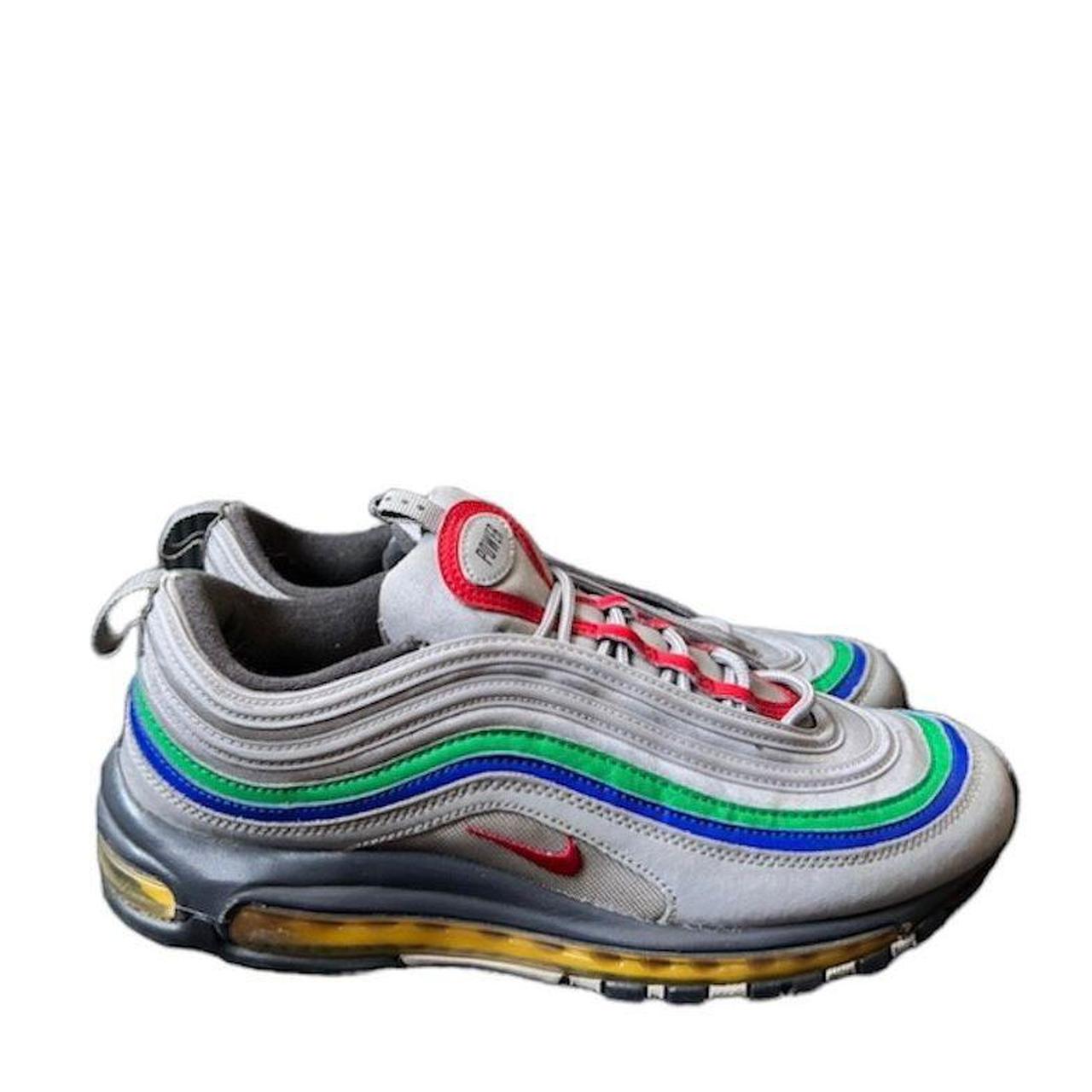 Nike Air Max 97 Nintendo 64 Shoes Grey Green 2024 Blue Men Size 8.5