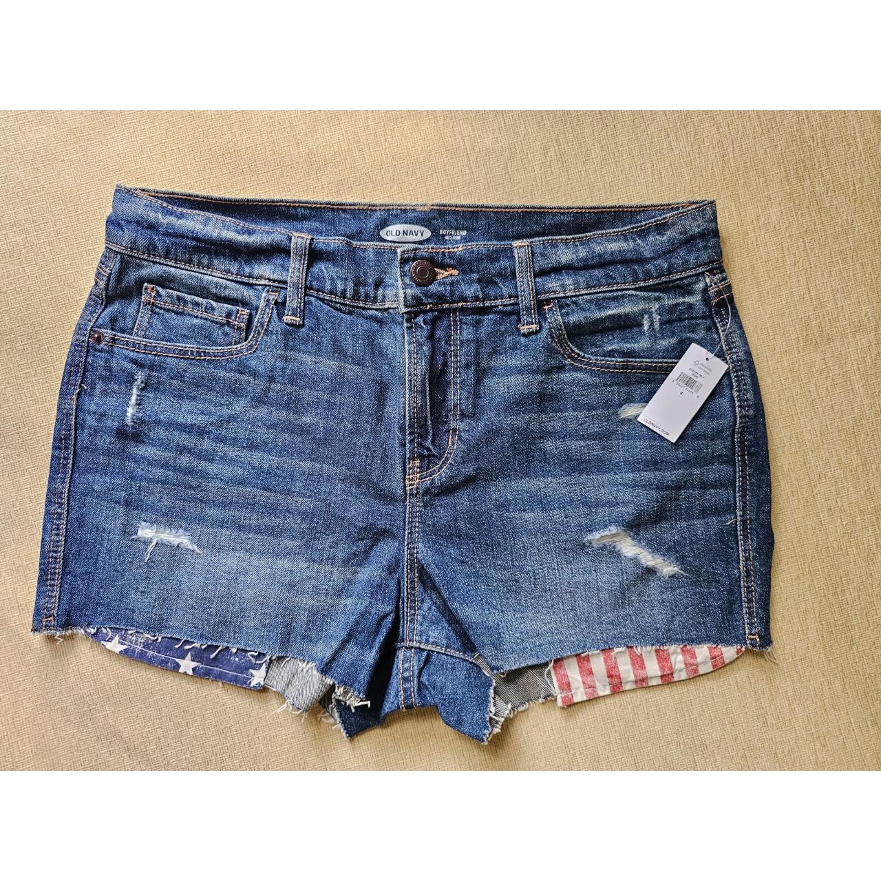 Old navy clearance boyfriend jean shorts