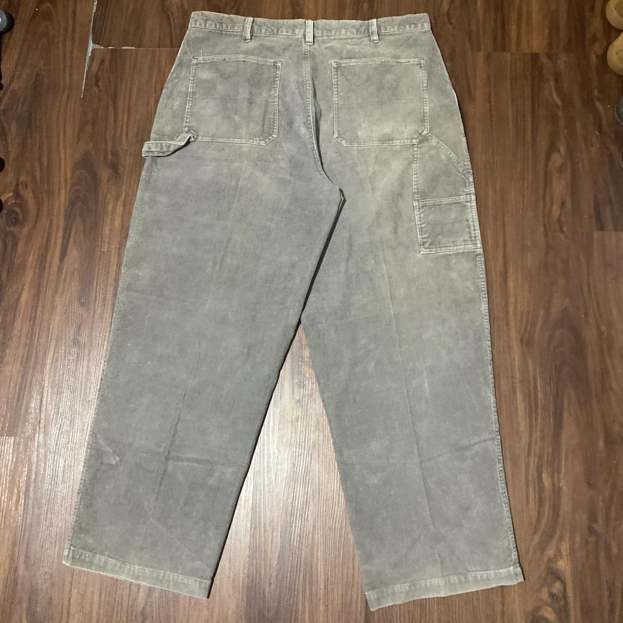 faded glory corduroy carpenter work pants men’s... Depop