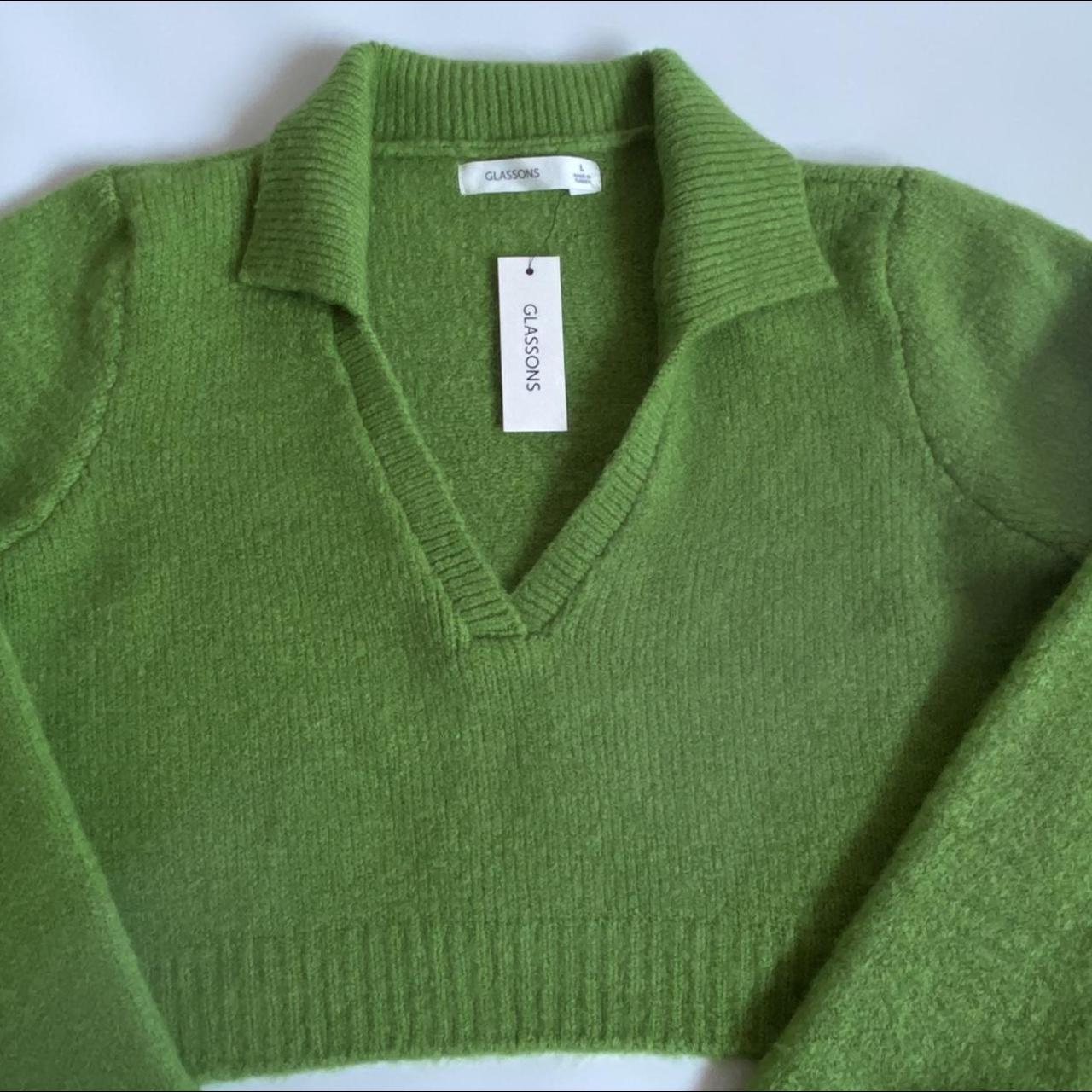 Glassons - Collared Long Sleeve Knit Jumper... - Depop