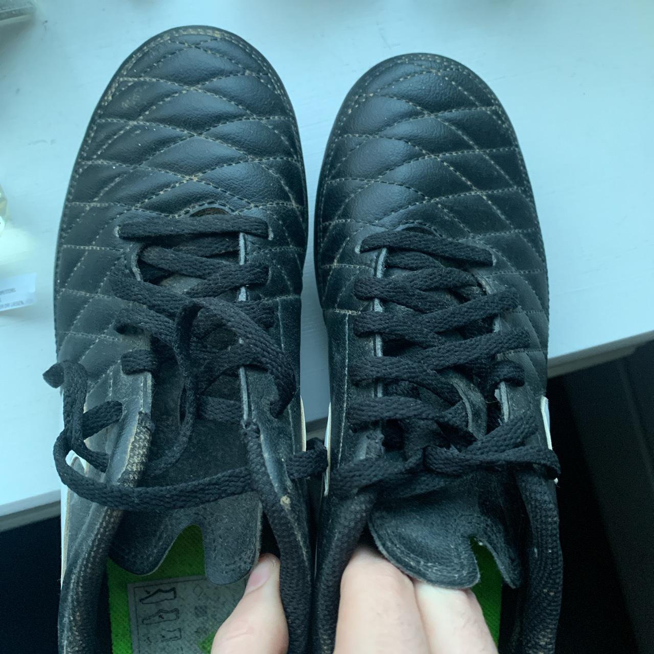 Black nike football boots size 6.5 - Depop