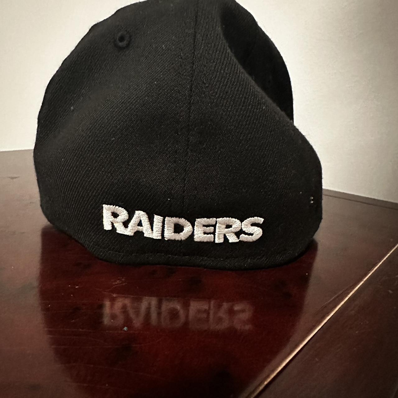 Men's Black Las Vegas Raiders B-Dub 59FIFTY Fitted - Depop