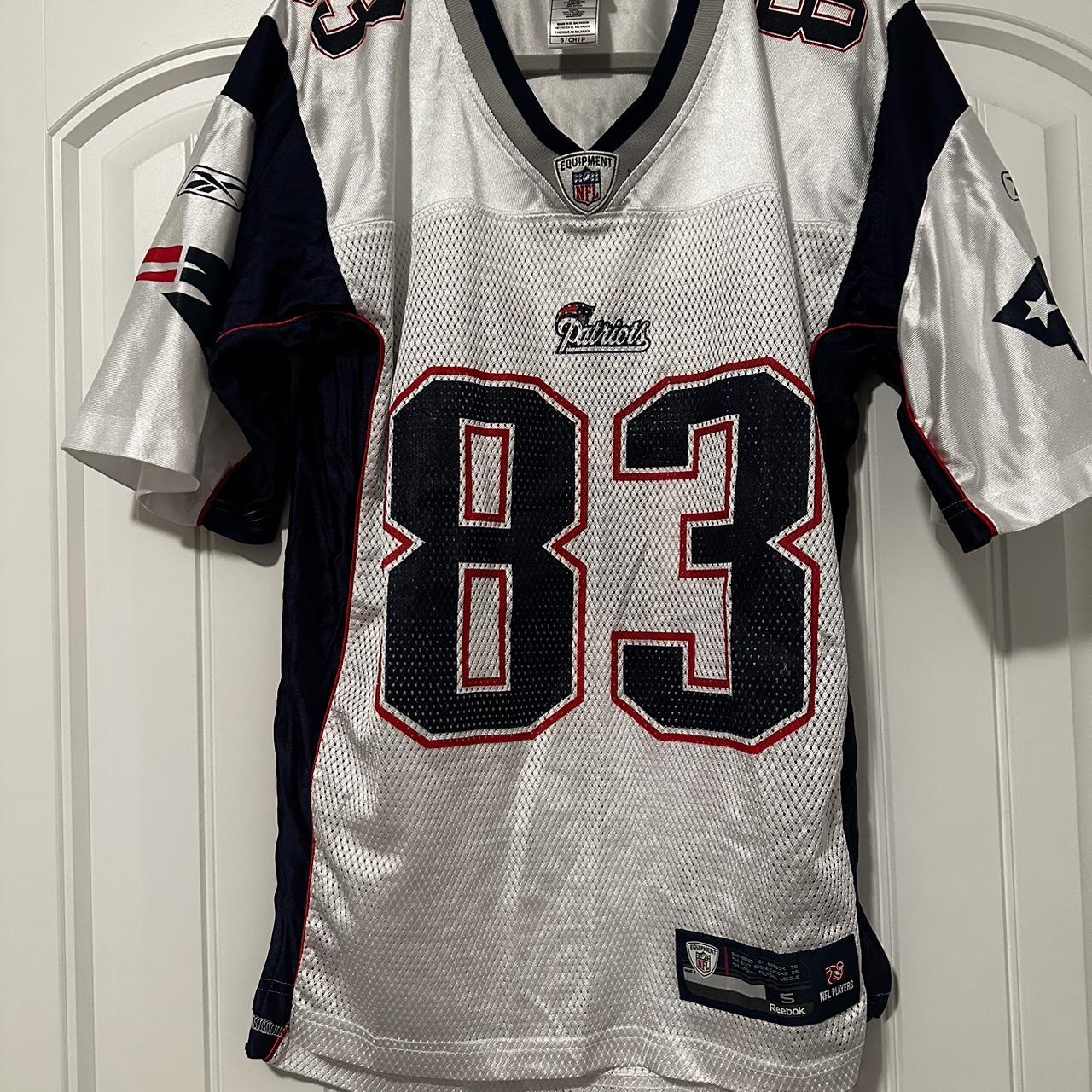 Reebok #83 Wes Welker New England Patriots Jersey 