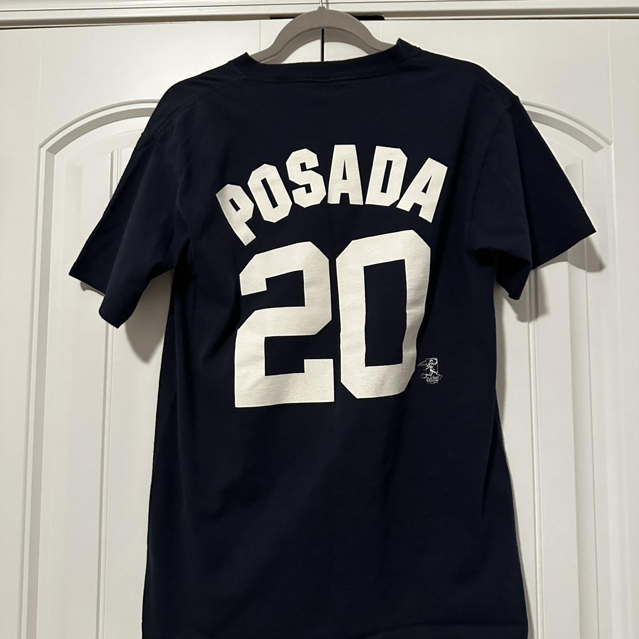 Yankees Jorge Posada T-Shirt ⚾️ 2009 MLB World - Depop