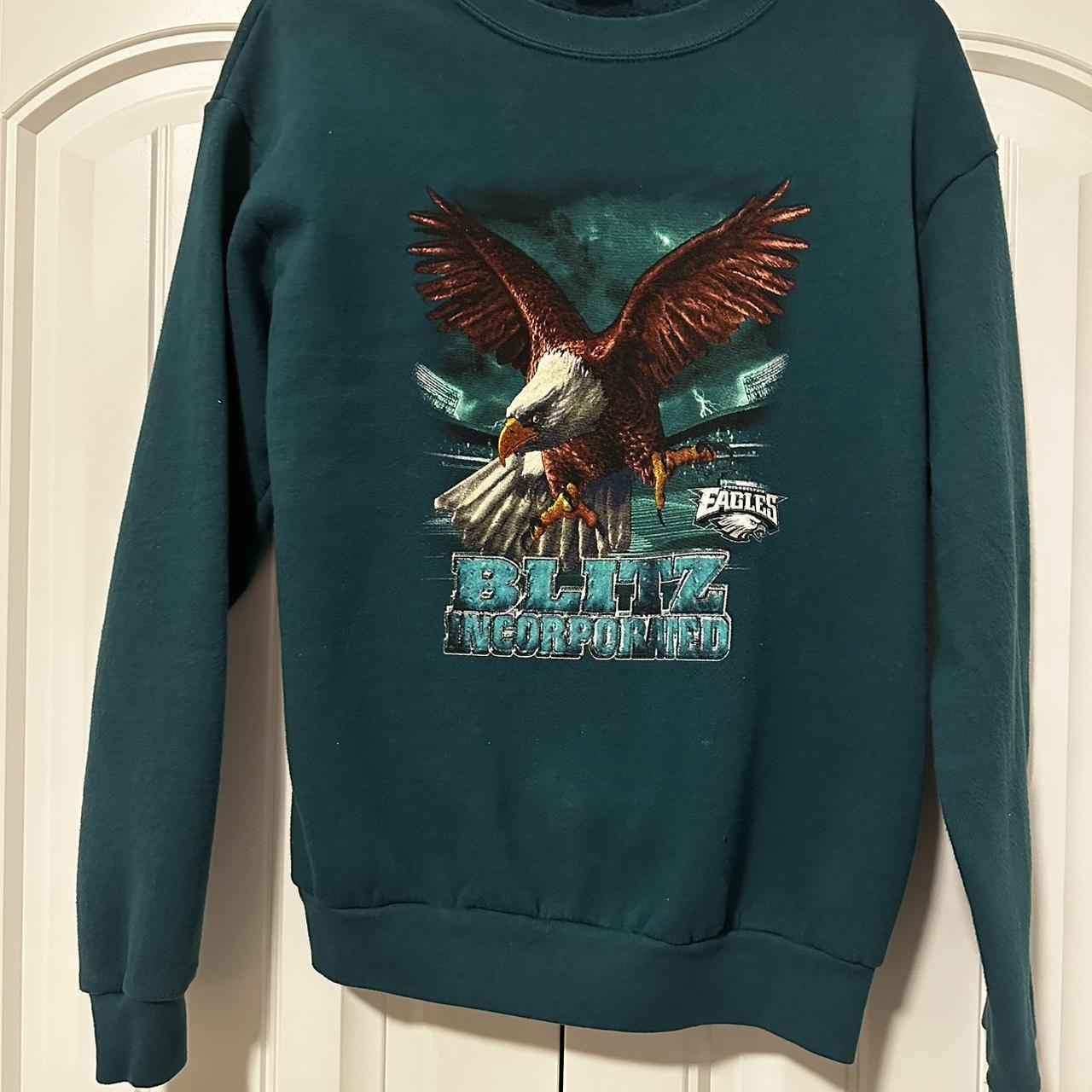 Eagle Sweatshirt Vintage Philadelphia Eagle Crewneck 
