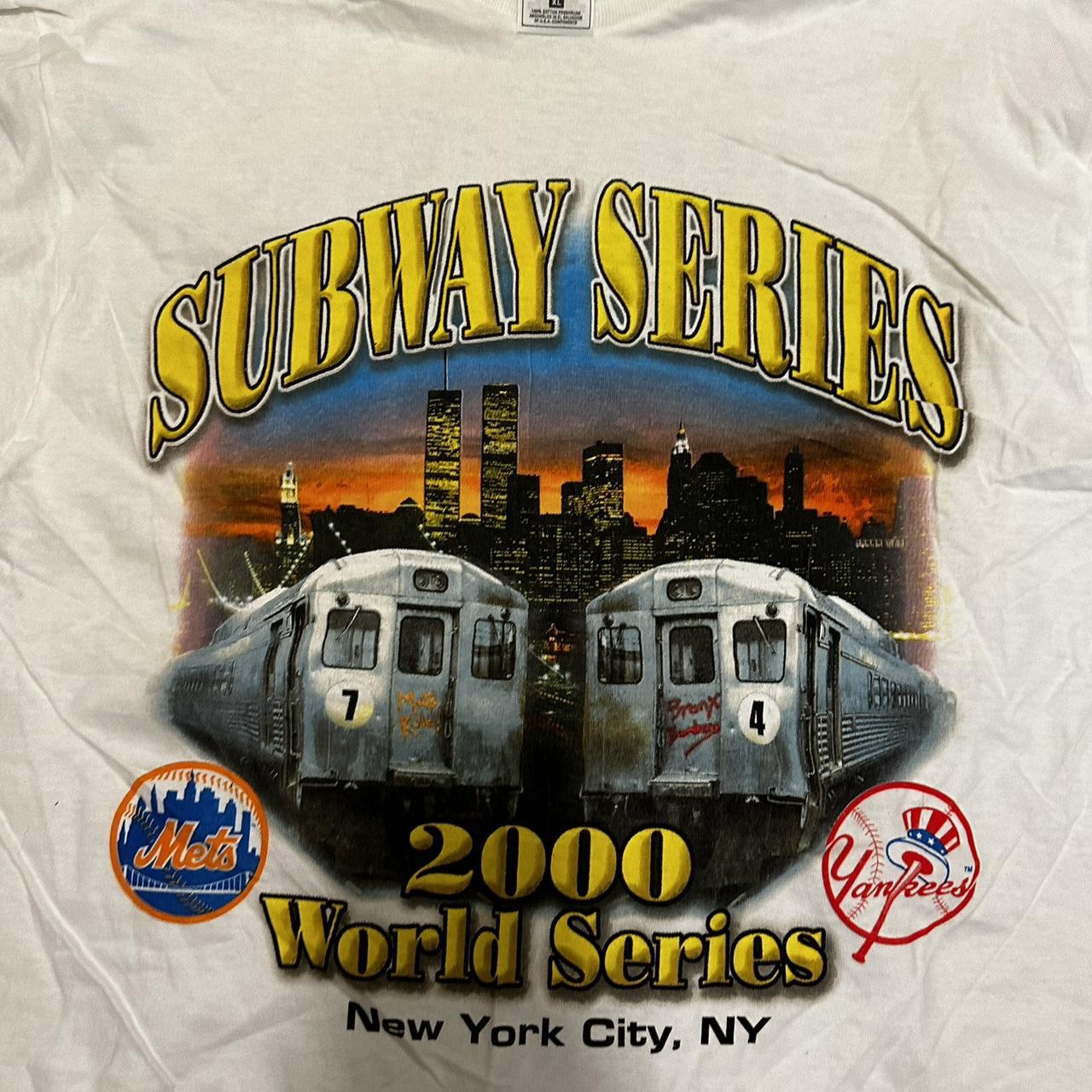 New York Yankees VS Mets Subway Series T-Shirt  - Depop