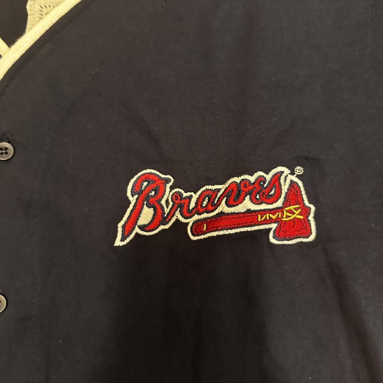 Atlanta Braves Tee-Shirt Hank Aaron Cooperstown - Depop