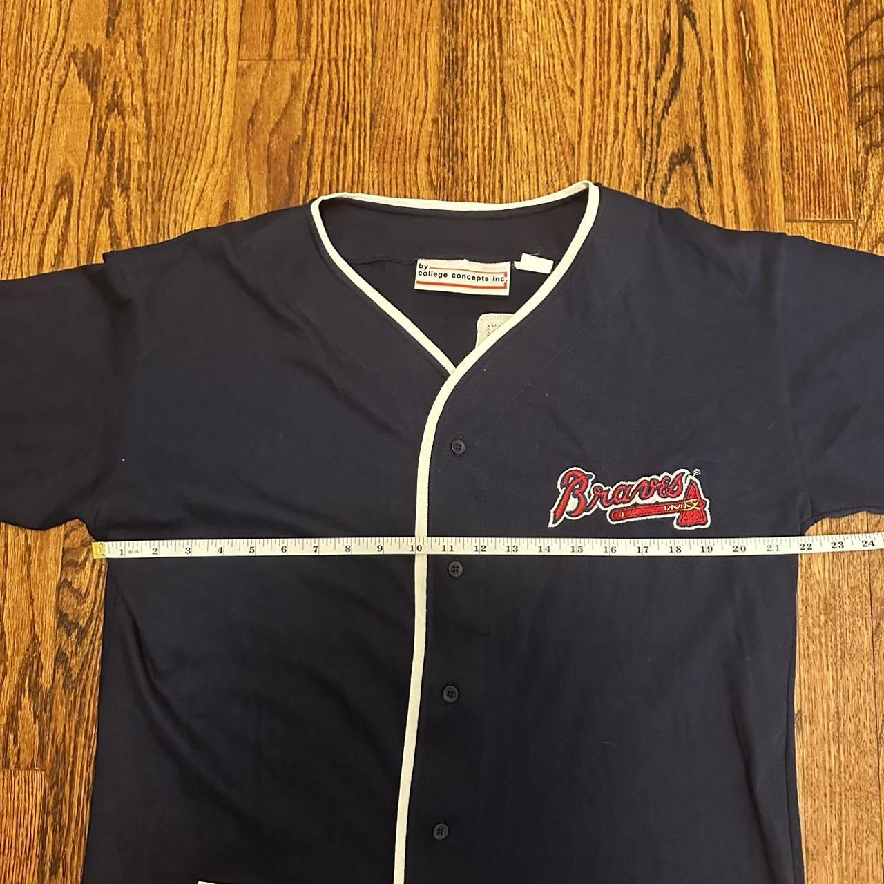 Atlanta Braves Tee-Shirt Hank Aaron Cooperstown - Depop