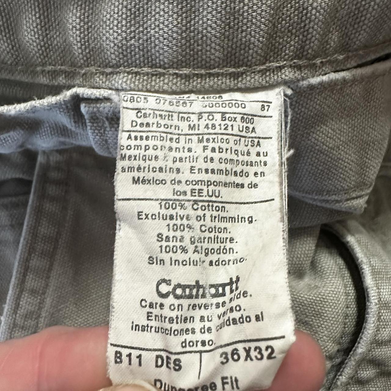 Carhartt hot sale b11 des