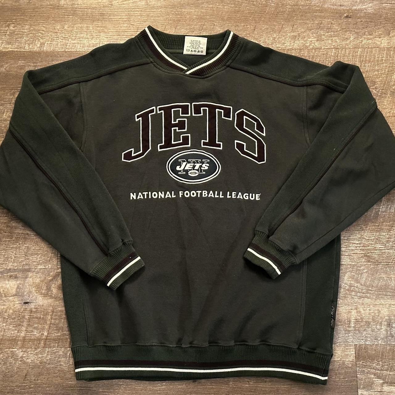 New York Jets Vintage 90s Embroidered Sweatshirt Lee...